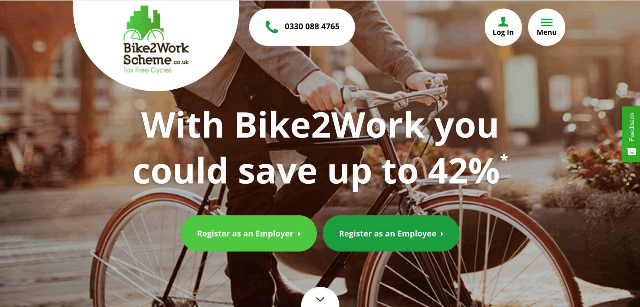 Bike2Work Scheme site image