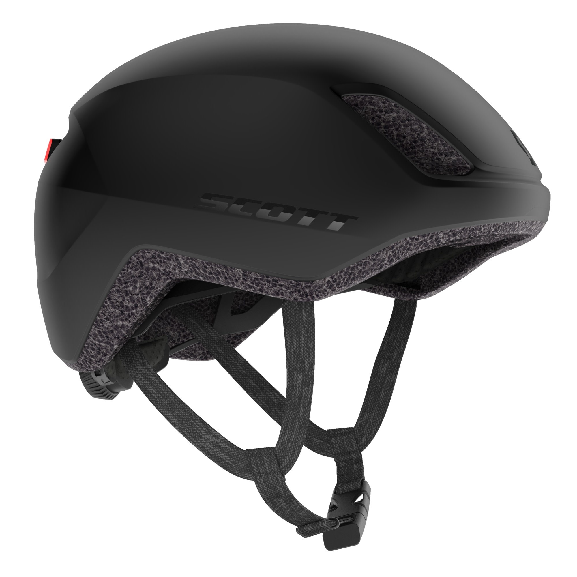 matt black bike helmet