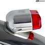 SON Rear Light - Mudguard Mount Narrow - Polished / Red