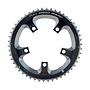 Super Road Chainring (2x11, 110x50T, Black, 5h)