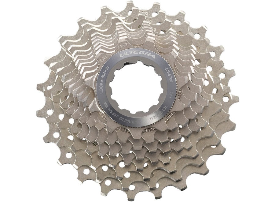 CS-6700 Ultegra 10-speed cassette 11 - 23T Silver 11 - 23 teeth