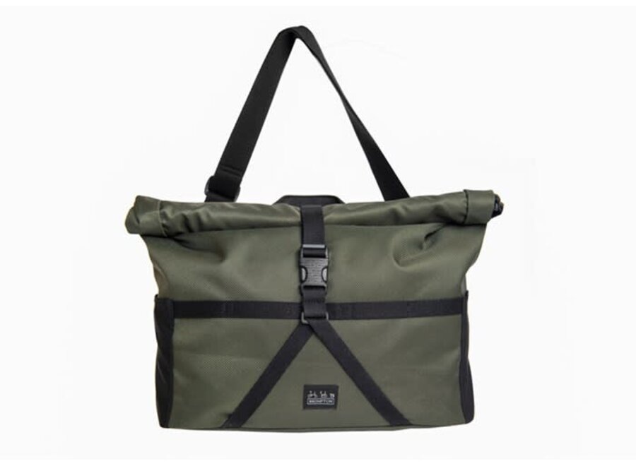 Borough bag M, Olive, with frame