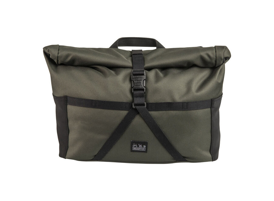 Borough bag M, Olive, with frame