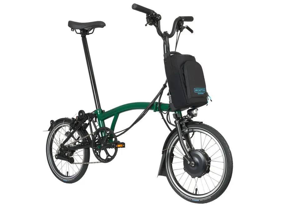 C Line + FREE City Bag Electric Explore Mid Racing Green ext