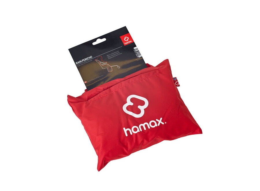 Child Rain Poncho - Red