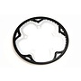 Replacement Chain ring + Guard only  - Spider type -  54T (Silver)