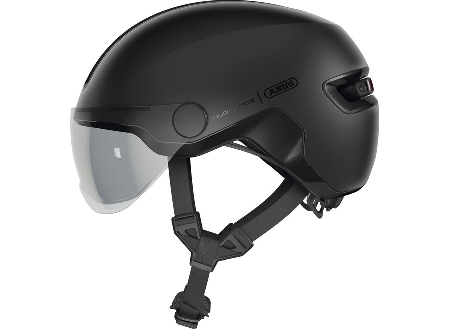 Hud-YACEUrban Helmet Velvet Black Sm 51-55cm