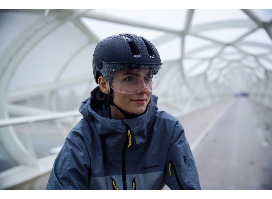 Hud-YACEUrban Helmet Velvet Black Sm 51-55cm