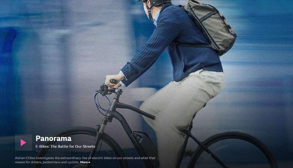 Why ebikes ARE safe, and Adrian Chiles is wrong...