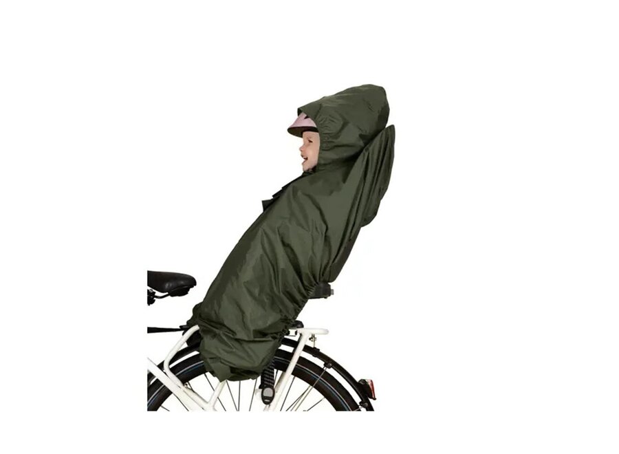 Child Rain Poncho - Green