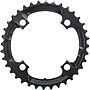 Deore FCM590 36T Black Chainring 3 x 9 speed 104 PCD