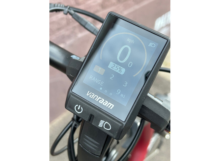 Demo Easy Rider Compact Tricycle Wine Red Matt