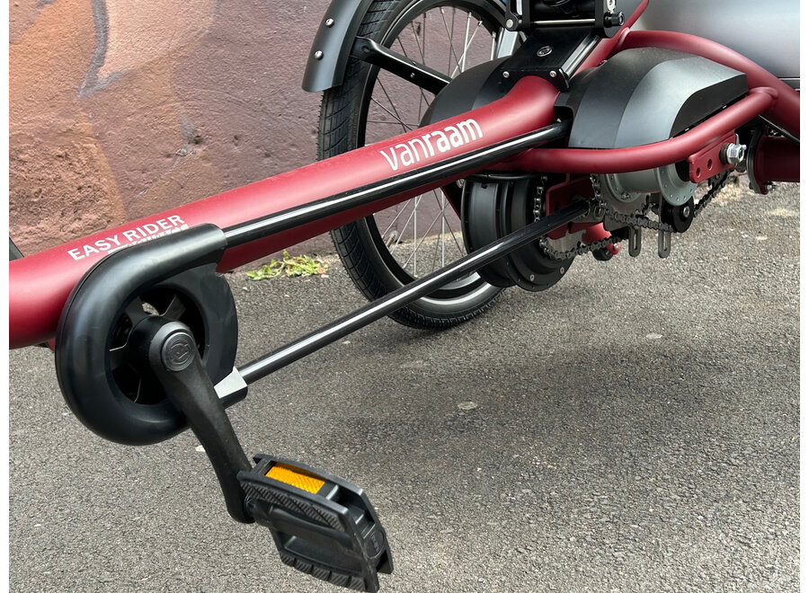 Demo Easy Rider Compact Tricycle Wine Red Matt