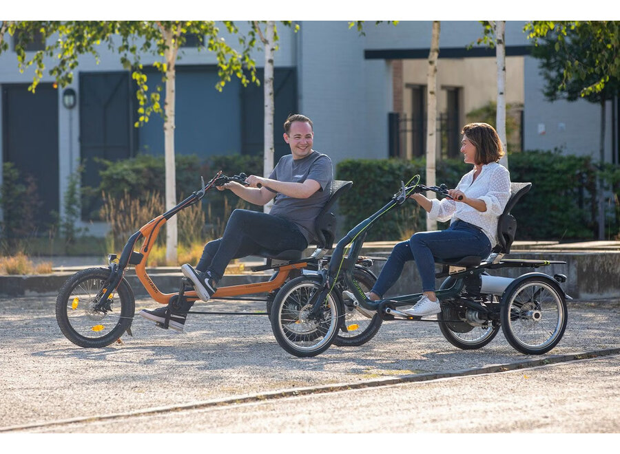 Easy Rider L Electric Tricycle Yellow Orange Matt