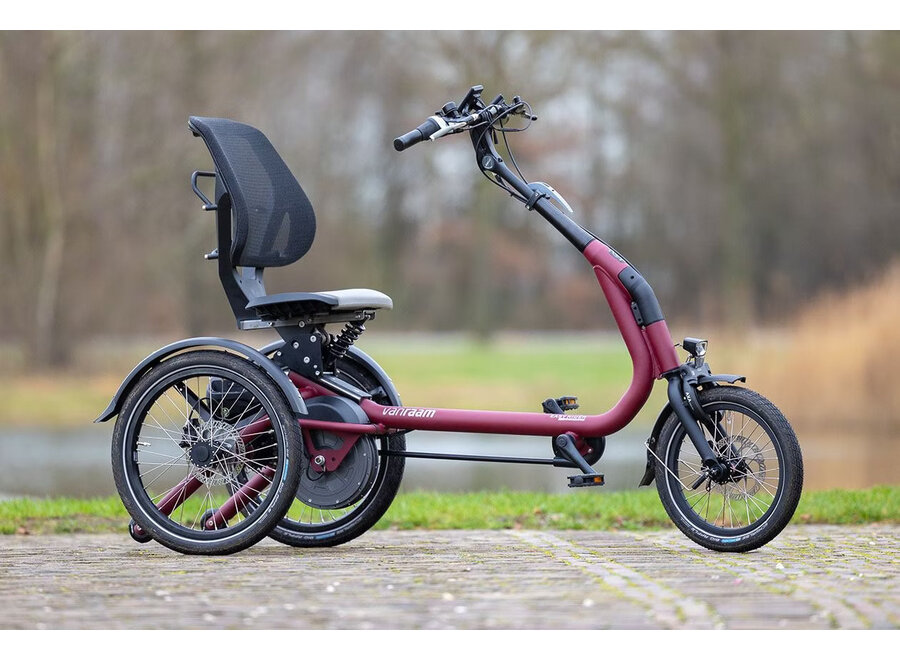 Easy Rider Compact Tricycle Wine Red Matt