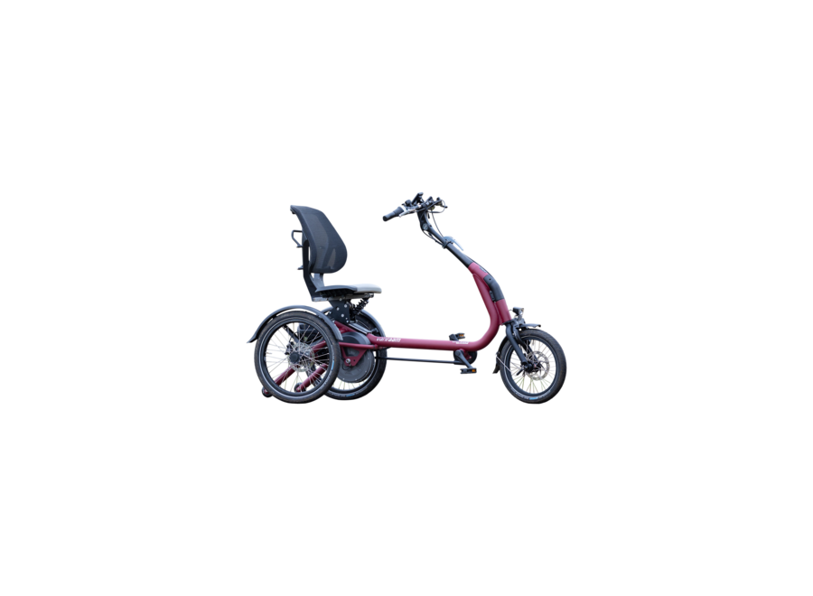 Easy Rider Compact Tricycle Wine Red Matt