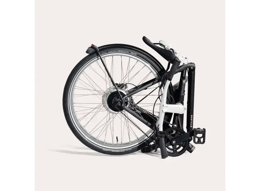 Electric Full Size Folding Bike - High Bars