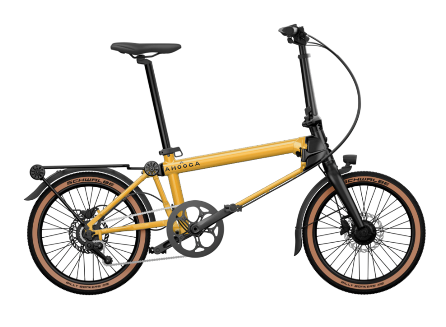 E-MAX Alfine Bumblebee Yellow + Rack