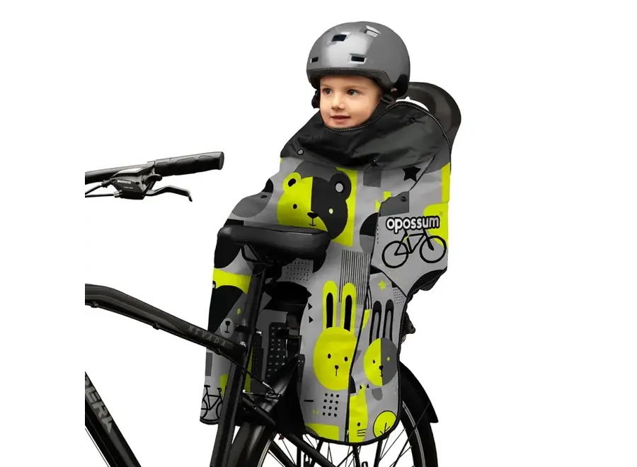 OPOSSUM Hi-Vis Black/Yellow Fluoro Rabbits and Bear