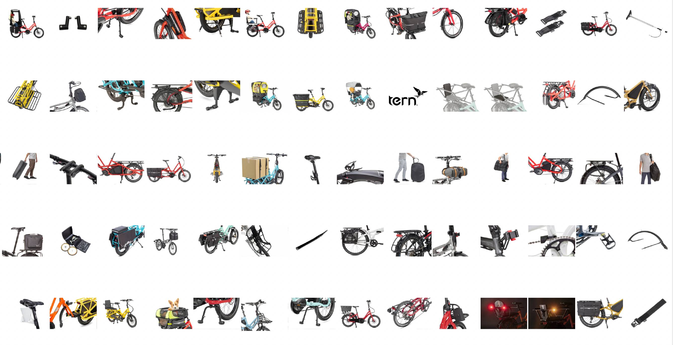 London's Largest Range of Tern Accessories