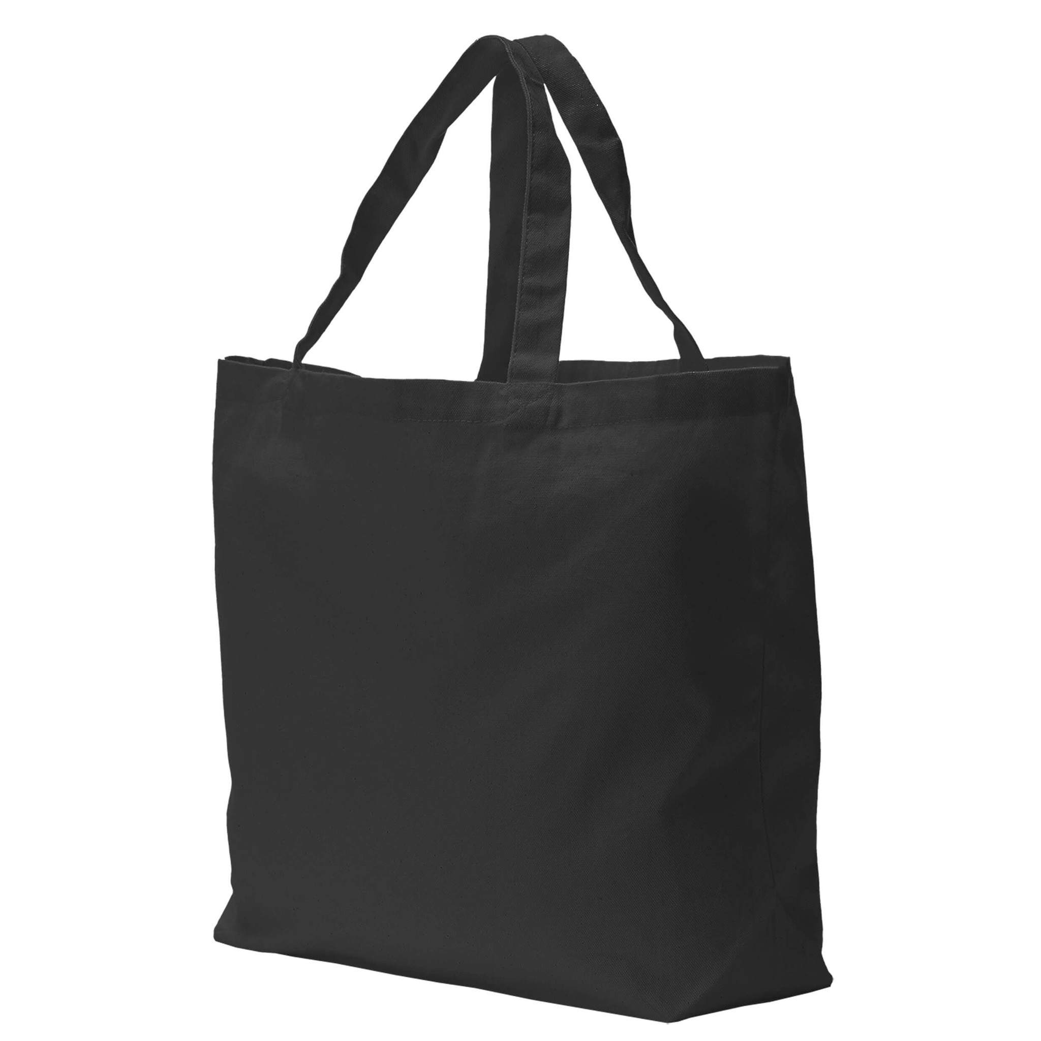 Ontslag Vervullen kom Canvas tas 48x36+11cm zwart - Al vanaf €4,20 per stuk !