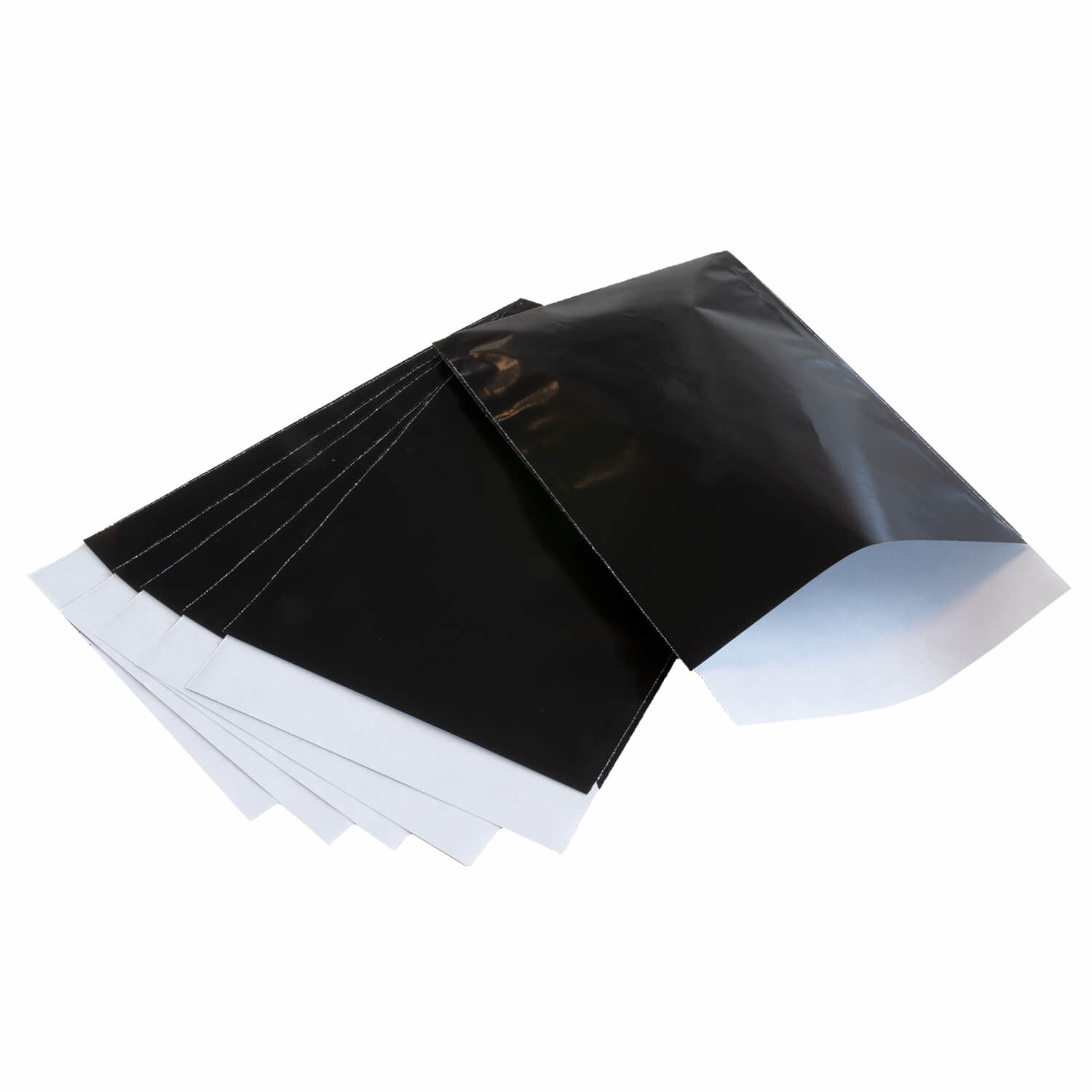 200x papieren zakjes Zwart 7x13cm - Al vanaf €0,05 per stuk !