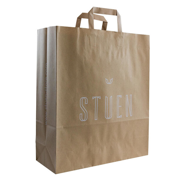 Levertijd ca. 5 weken Budget papieren tas 46x16x49cm - Logo bedrukking