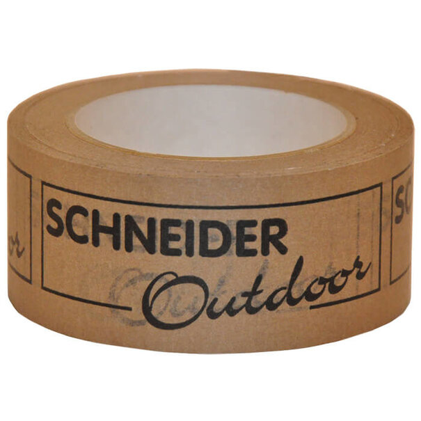 Levertijd ca. 6 weken Papieren tape 1  kleur bedrukt
