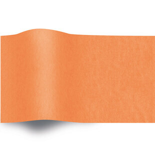 Zijdepapier gekleurd 50x70 cm oranje