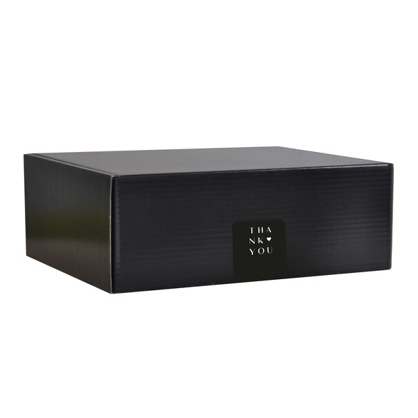 Levering uit voorraad 100x sluitsticker 'Thank You'