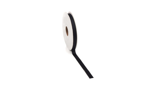 Keperband lint Zwart 15mm x 20m