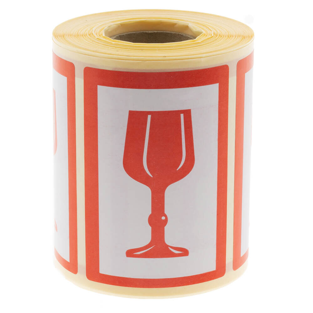 Bestel nu behandelingsetiketten Glas Rotim Verpakkingen you carry, we care!
