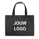 Vilten tas 45x14x32cm Zwart