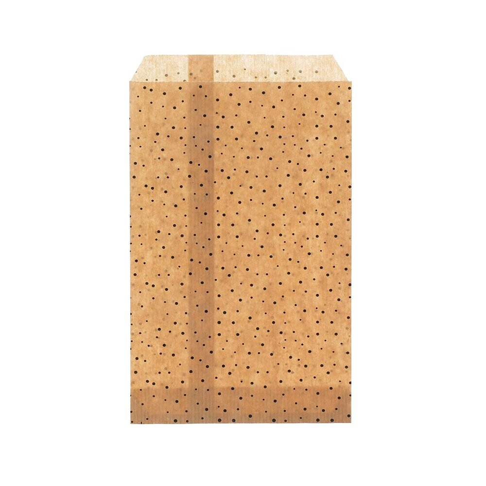 100 Stuks Kraftpapieren Zakjes Met Venster 12x20 Cm - Staande Bruine Zakken