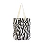 10x canvas shopper Zebra