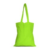 25x katoenen tas Lime Groen 38x42cm