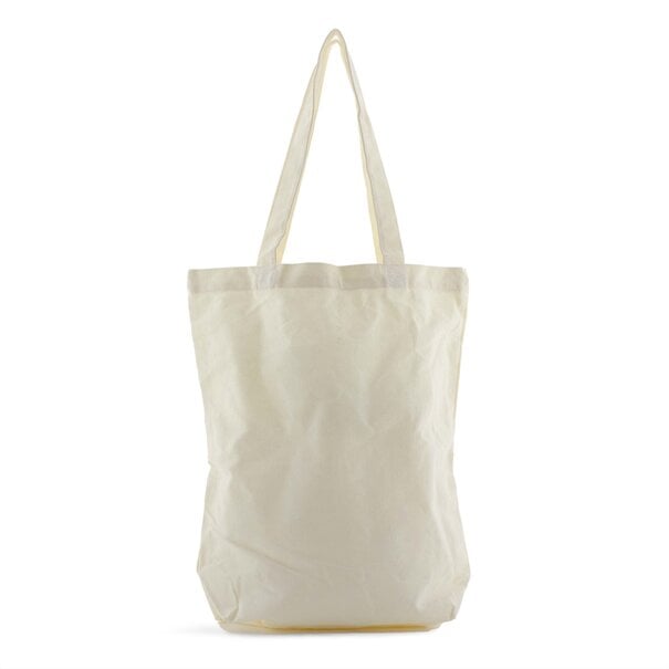 Levering uit voorraad 10x canvas shopper Ecru