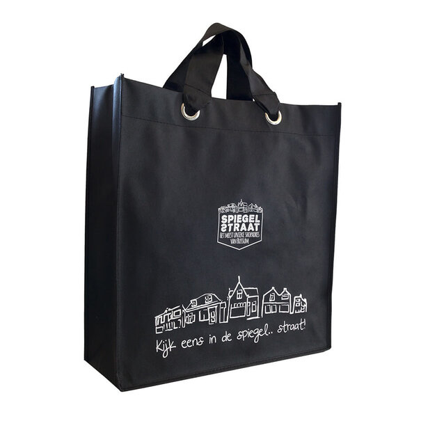 Levertijd ca.10 werkdagen Non woven shopper bedrukken 42x14x46cm - Spoed