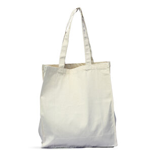 10x canvas tas 38x12x42cm Ecru