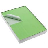 400x Etiket vellen Groen A5