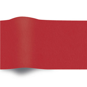 Levering uit voorraad Vloeipapier 50x70cm rood