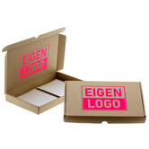 Brievenbusdozen bedrukken met NEON - Bruin A5