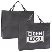 Shopper bedrukken Grijs non woven 54x14x45cm - Spoed