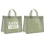 Shopper bedrukken Groen non woven 32x12x25cm - Spoed