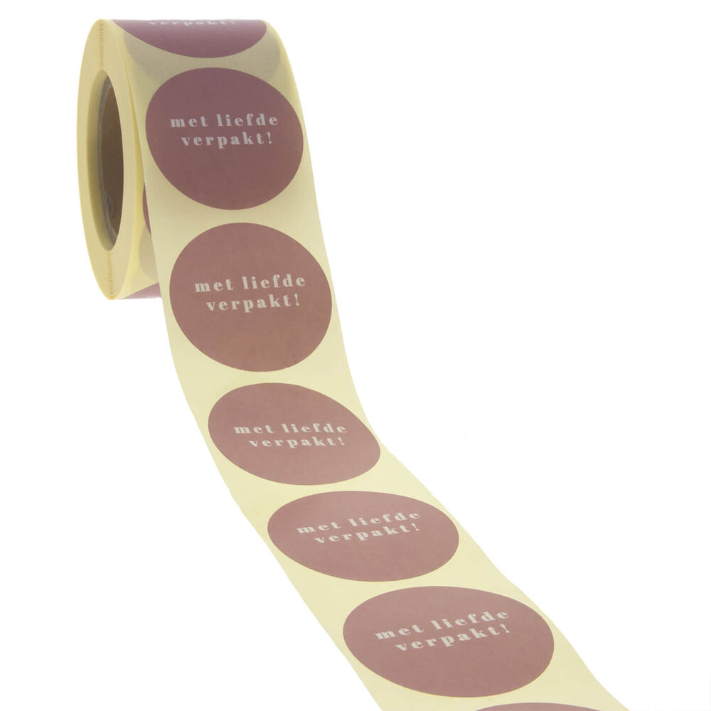 Stickers Hart Roze Zelfklevende Hartvorm Labels Rol 38mm Kleine Kleurcodering Hart Stickers Voor Bruiloften Scrapbooking Cadeaus Valentijnsdag 500 Stuks