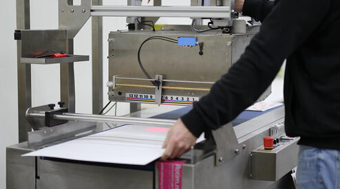 Een kijkje in het bedrijf van Rotim Verpakkingen; inhouse printing