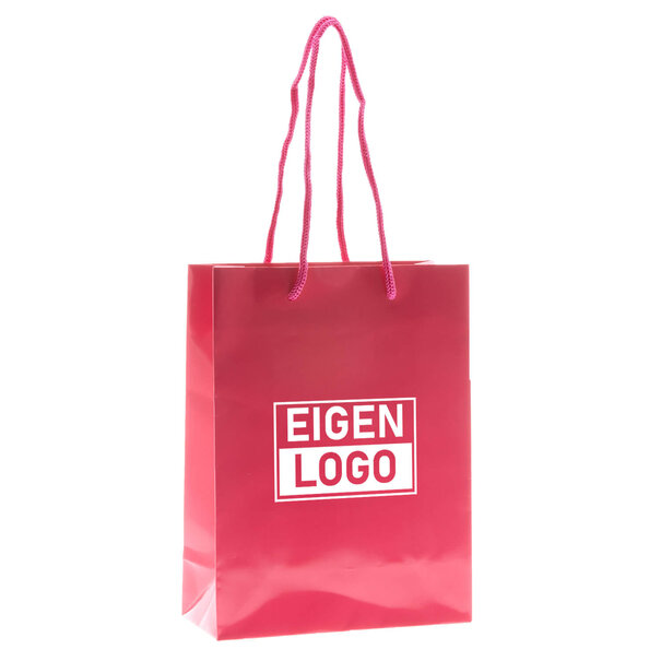 Levertijd ca.10 werkdagen Cadeautasje bedrukken Fuchsia A5
