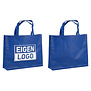 Shopper bedrukken Dark Blue non woven 42x12x35cm - Spoed