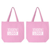 Katoenen tas bedrukken 54x48+14cm Pink Lavender - Spoed