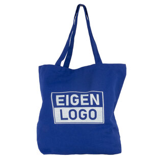 Katoenen tas bedrukken 54x48+14cm Dark Blue - Spoed